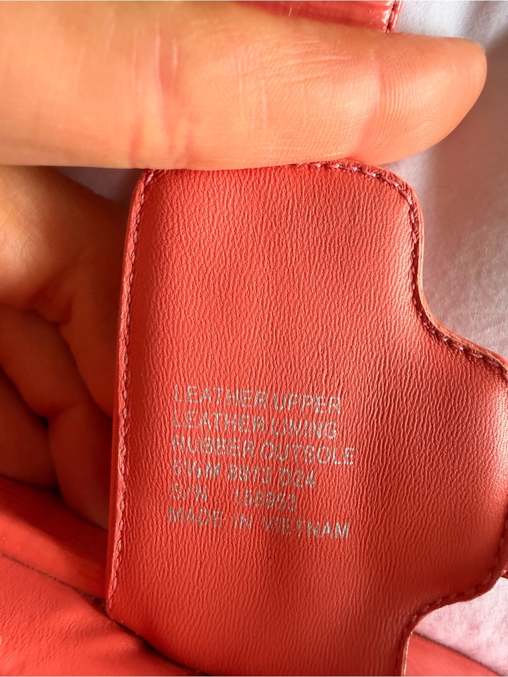 NWOT TORY BURCH NWOT Kira Burch Sandal In Coral Crush - Picture 7 of 7
